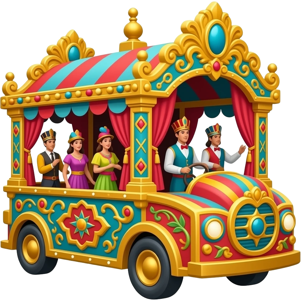 festival parade float emoji