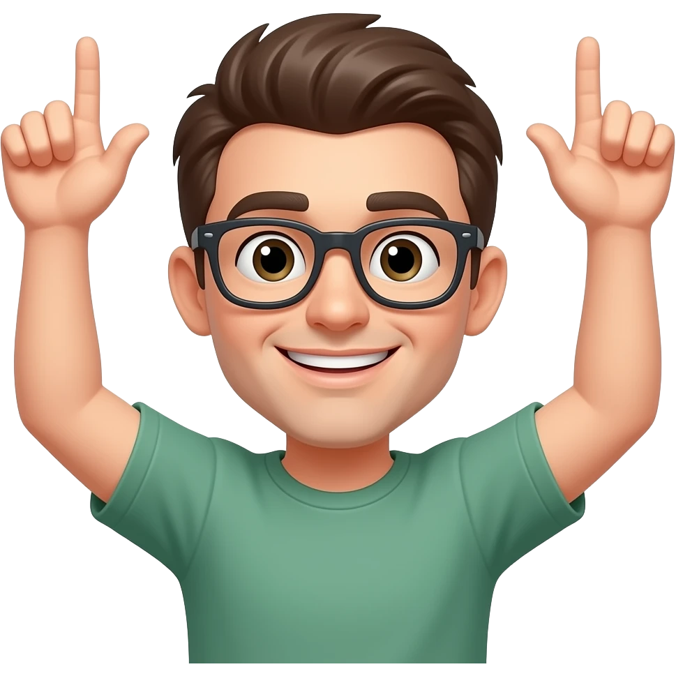 👆🤓👆 emoji