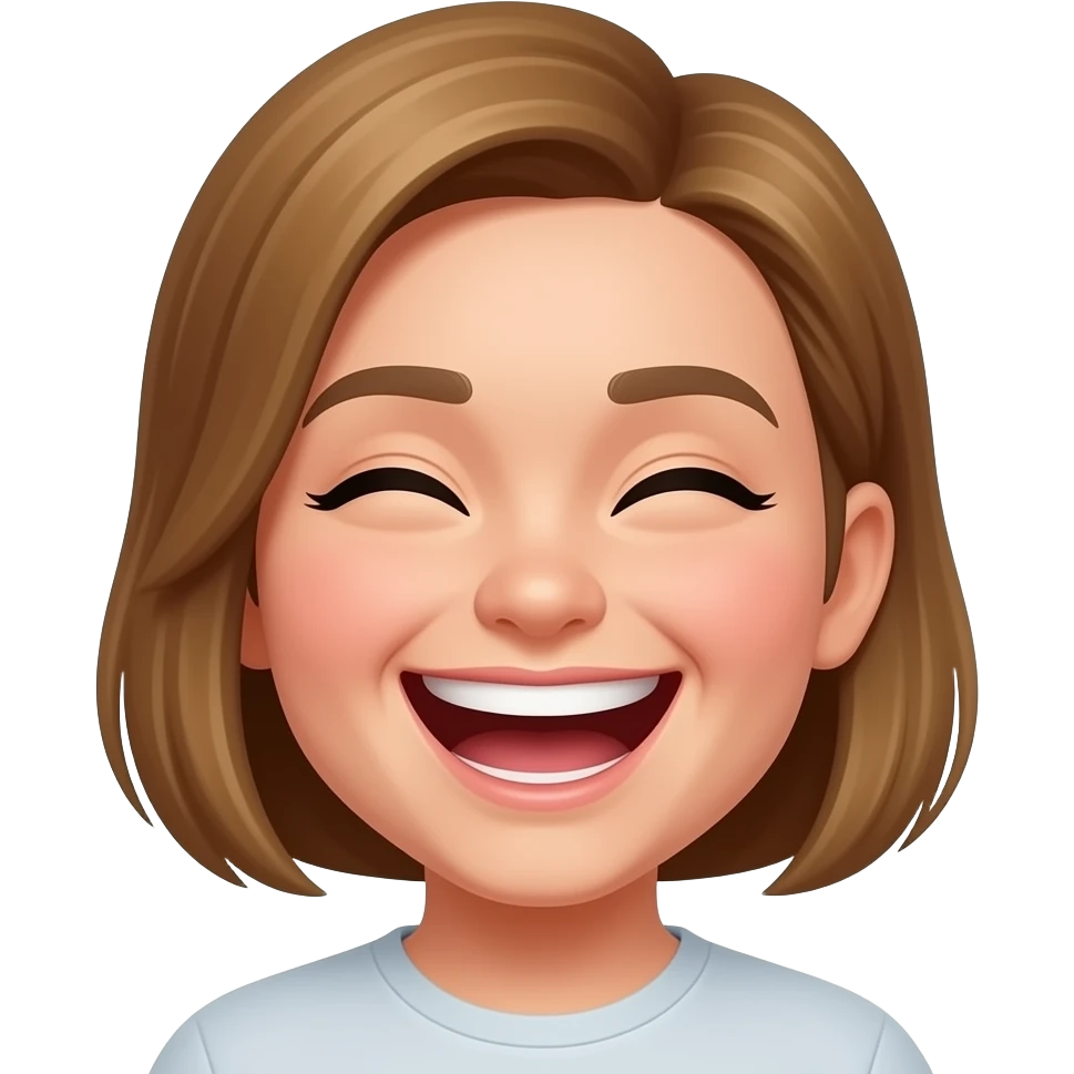 Rire eclatant emoji