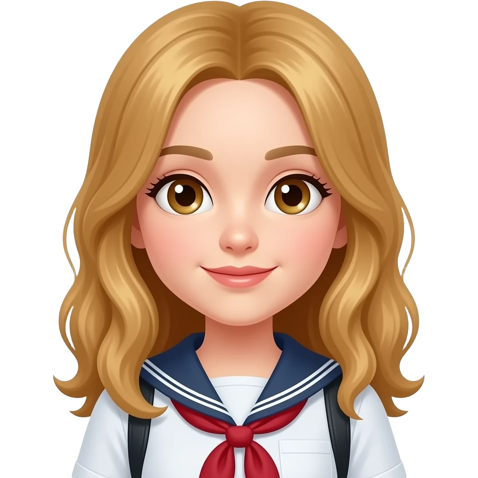 School girl hot emoji