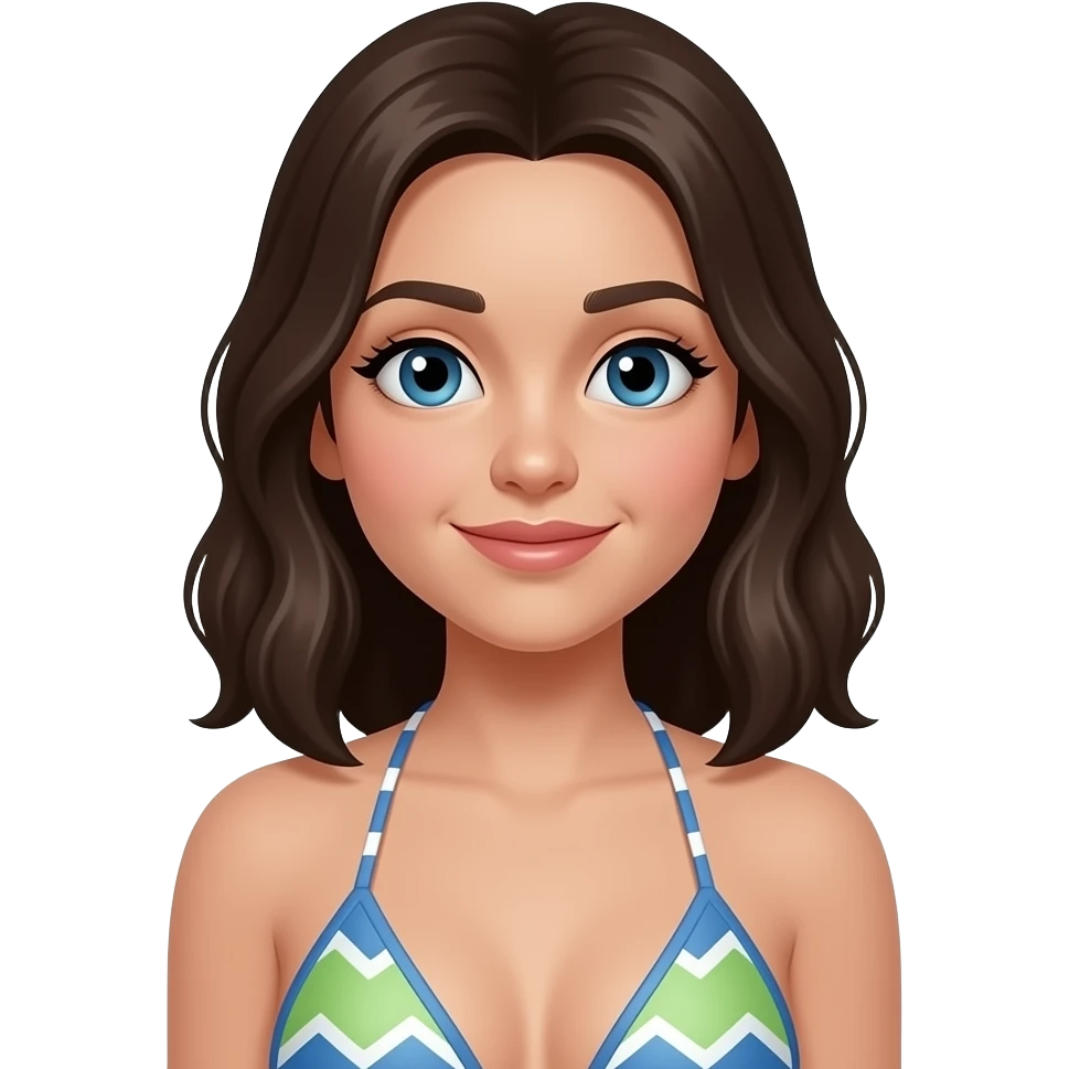 Girl flaw body bikini emoji