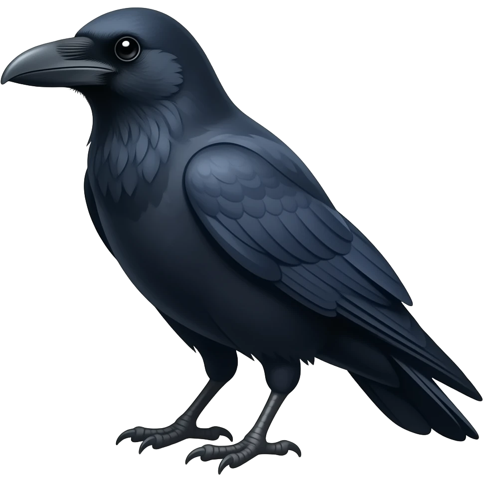 crow emoji