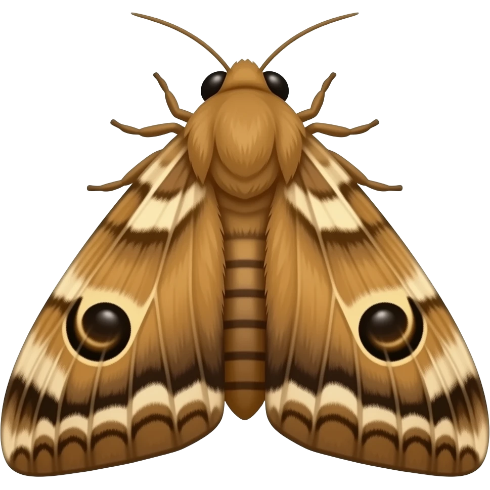 moth emoji