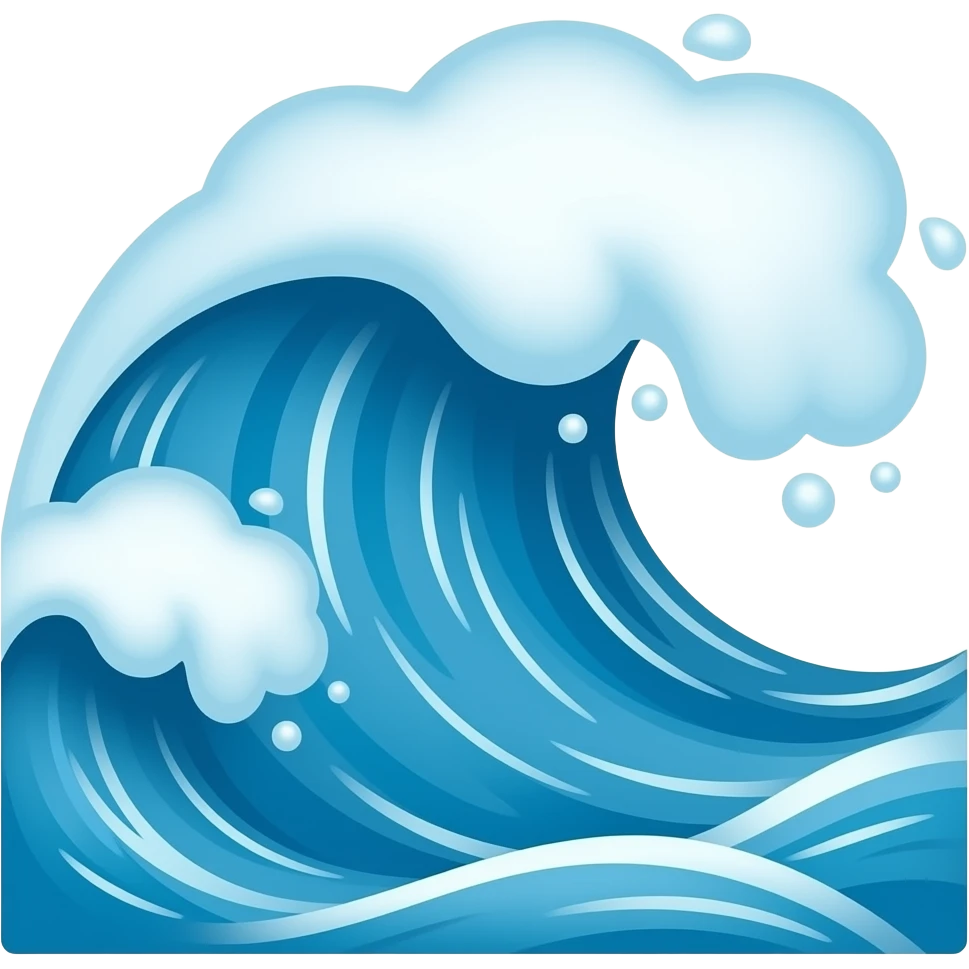 waves emoji