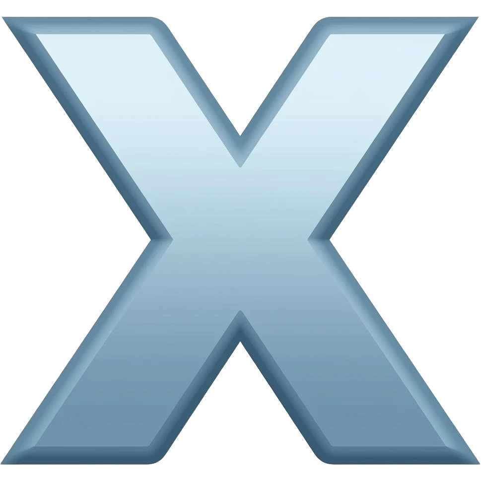 x emoji