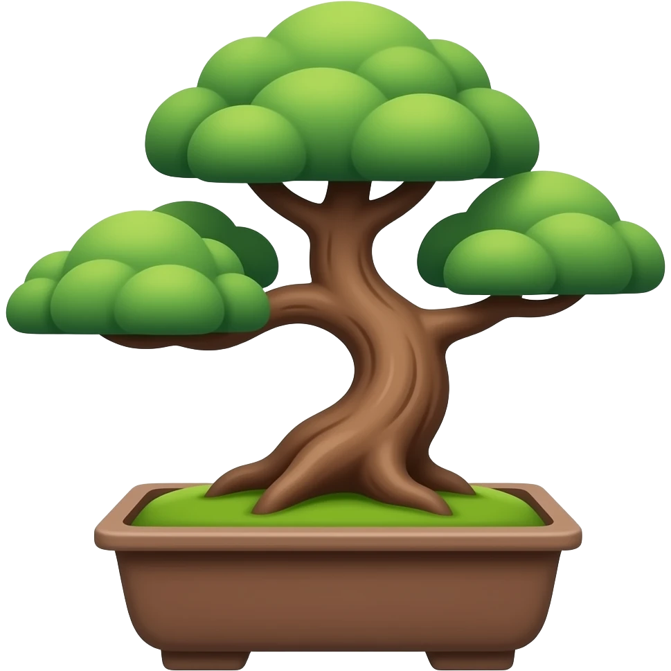 bonsai emoji