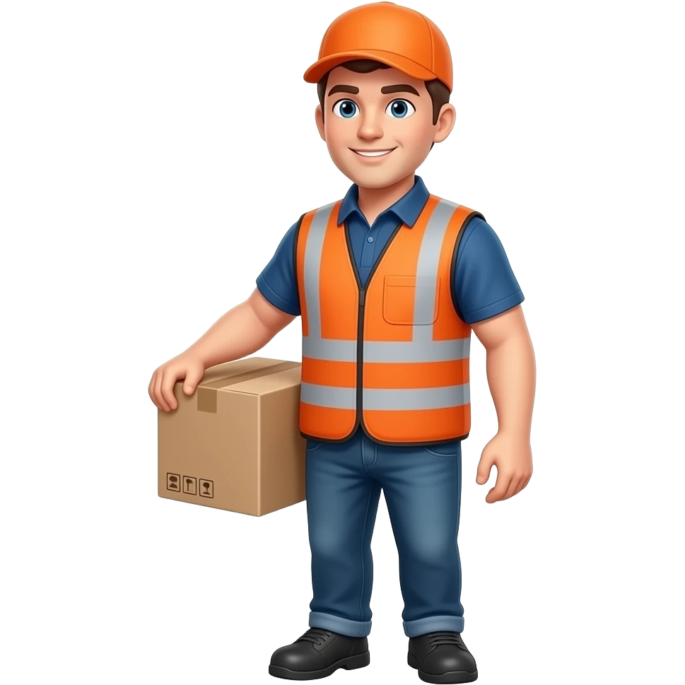 Delivery worker emoji