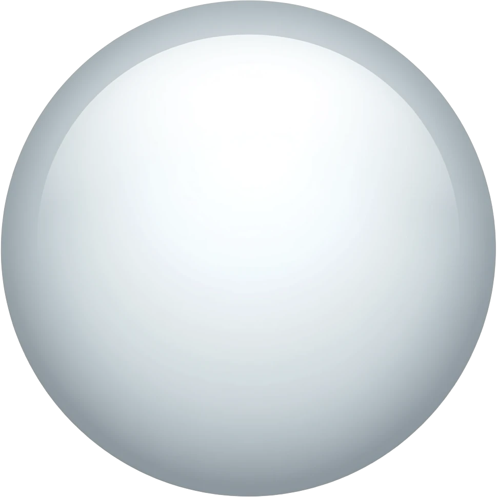White circle emoji