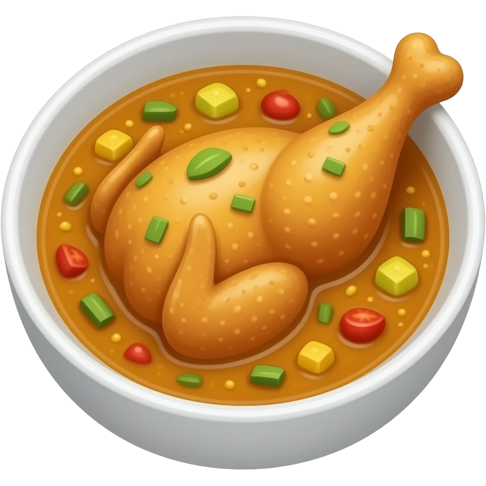 Chicken Curry emoji