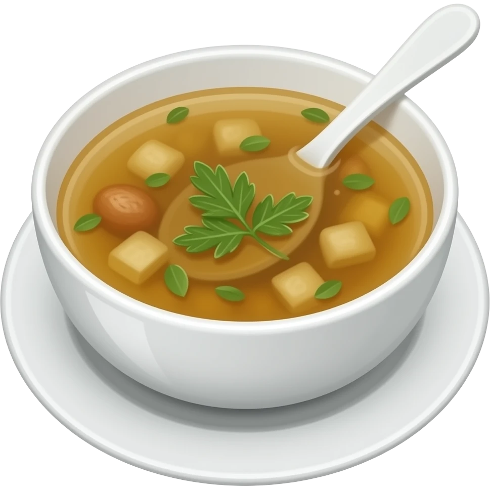 lamb herbal soup emoji
