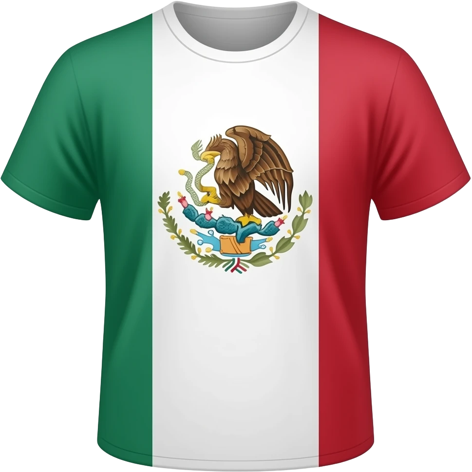 camiseta mexico emoji