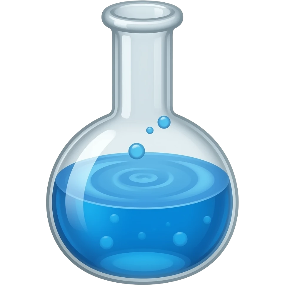 chemical filled flask emoji