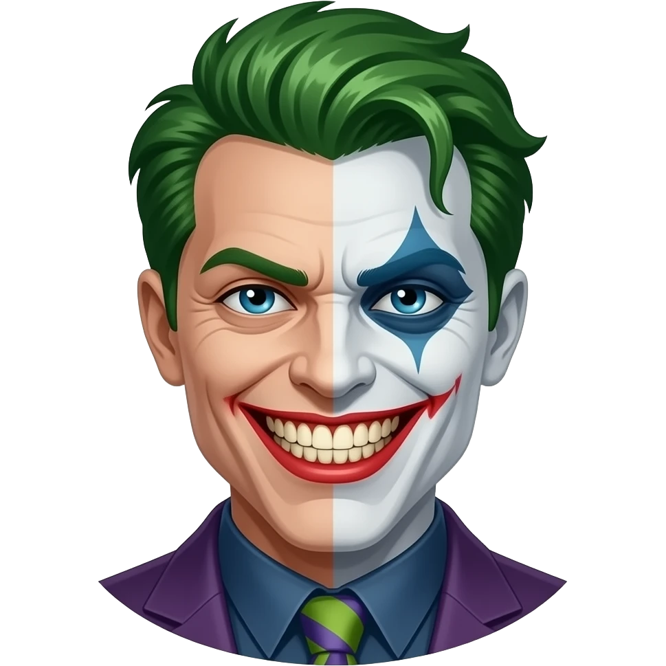 two face dc emoji
