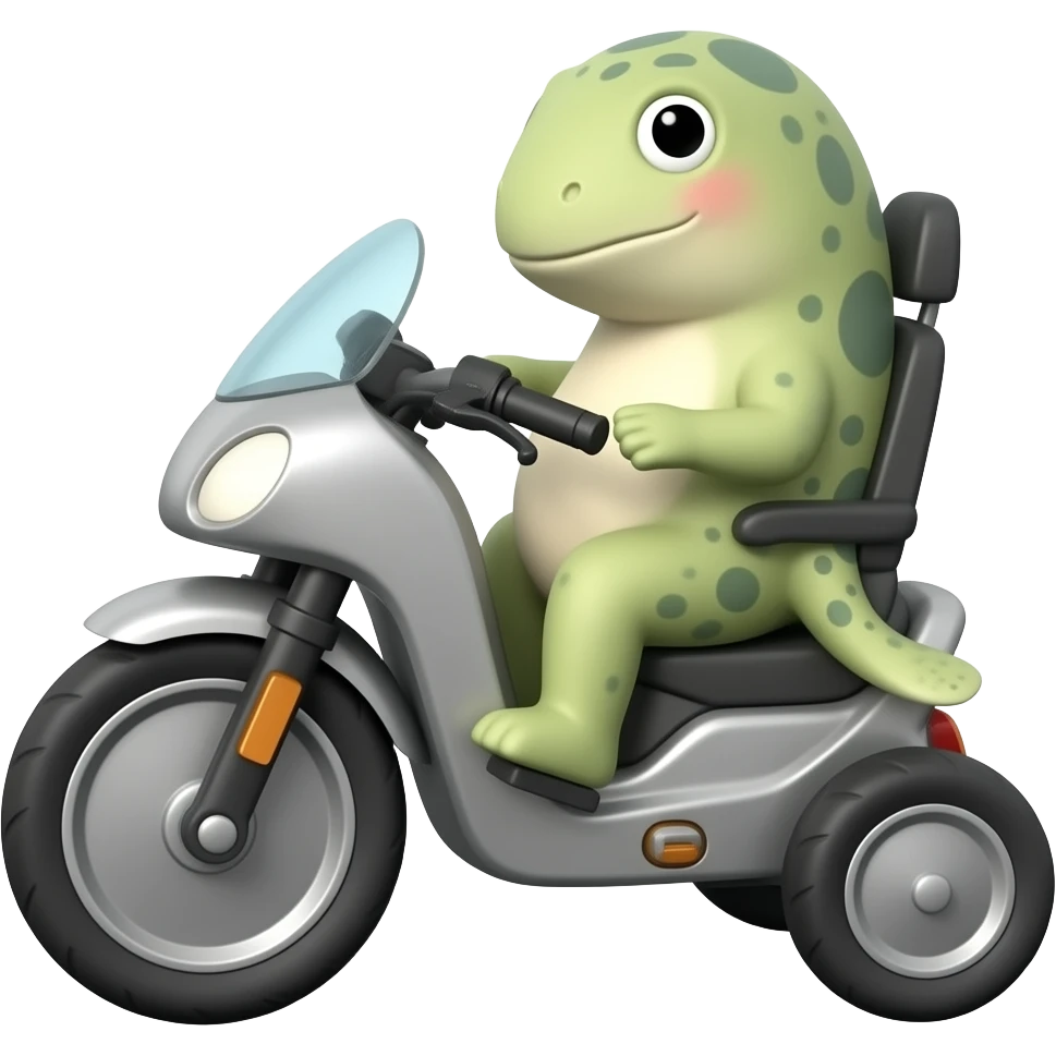 tadpole recumbent trike emoji