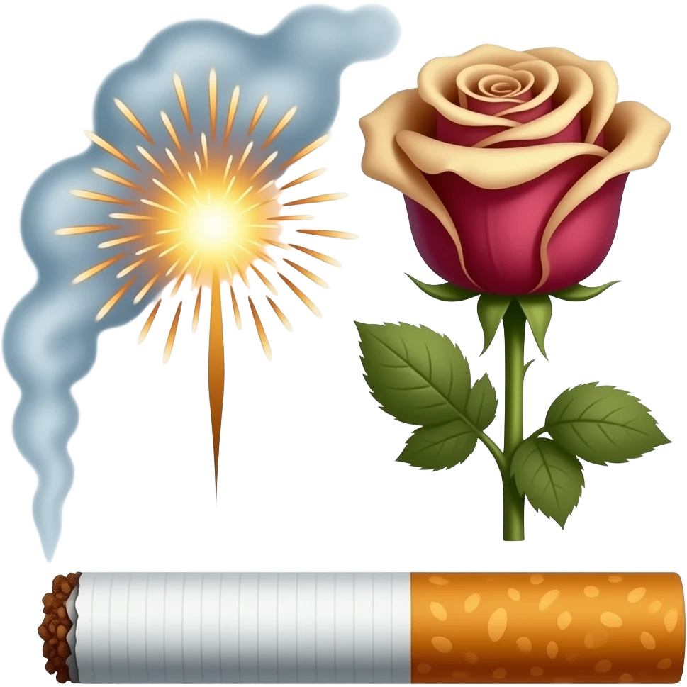 🚬🎇🥀 emoji