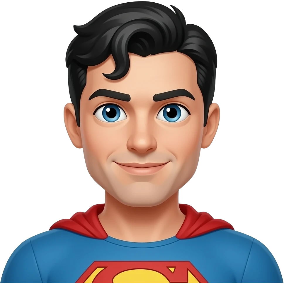 superhéroe emoji