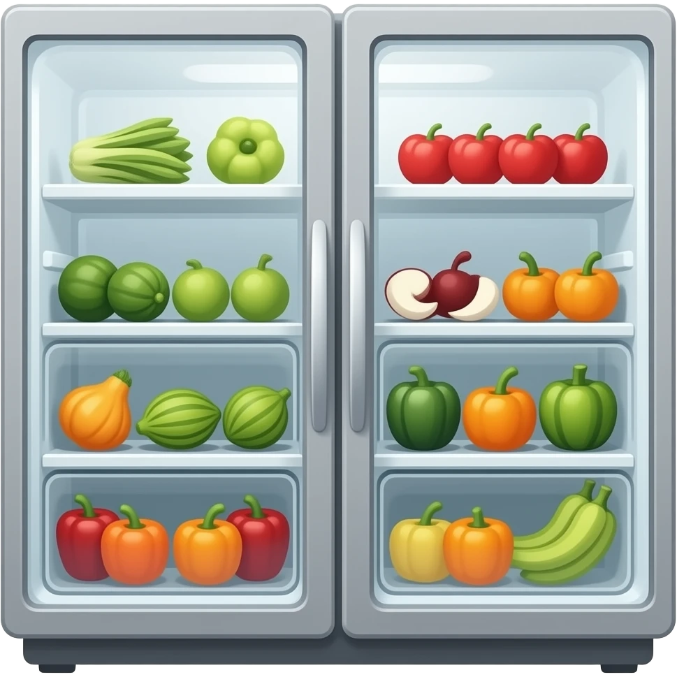 Market fridge emoji