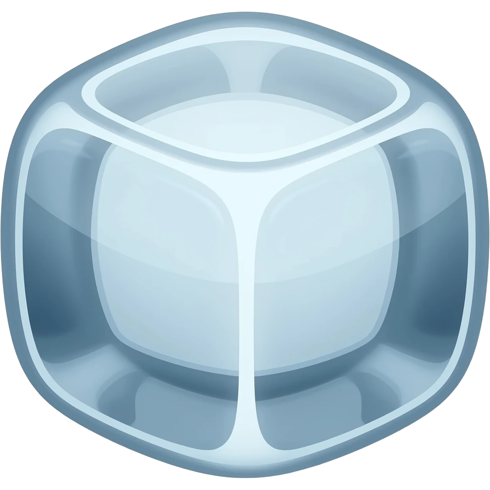 круглые льдинки emoji