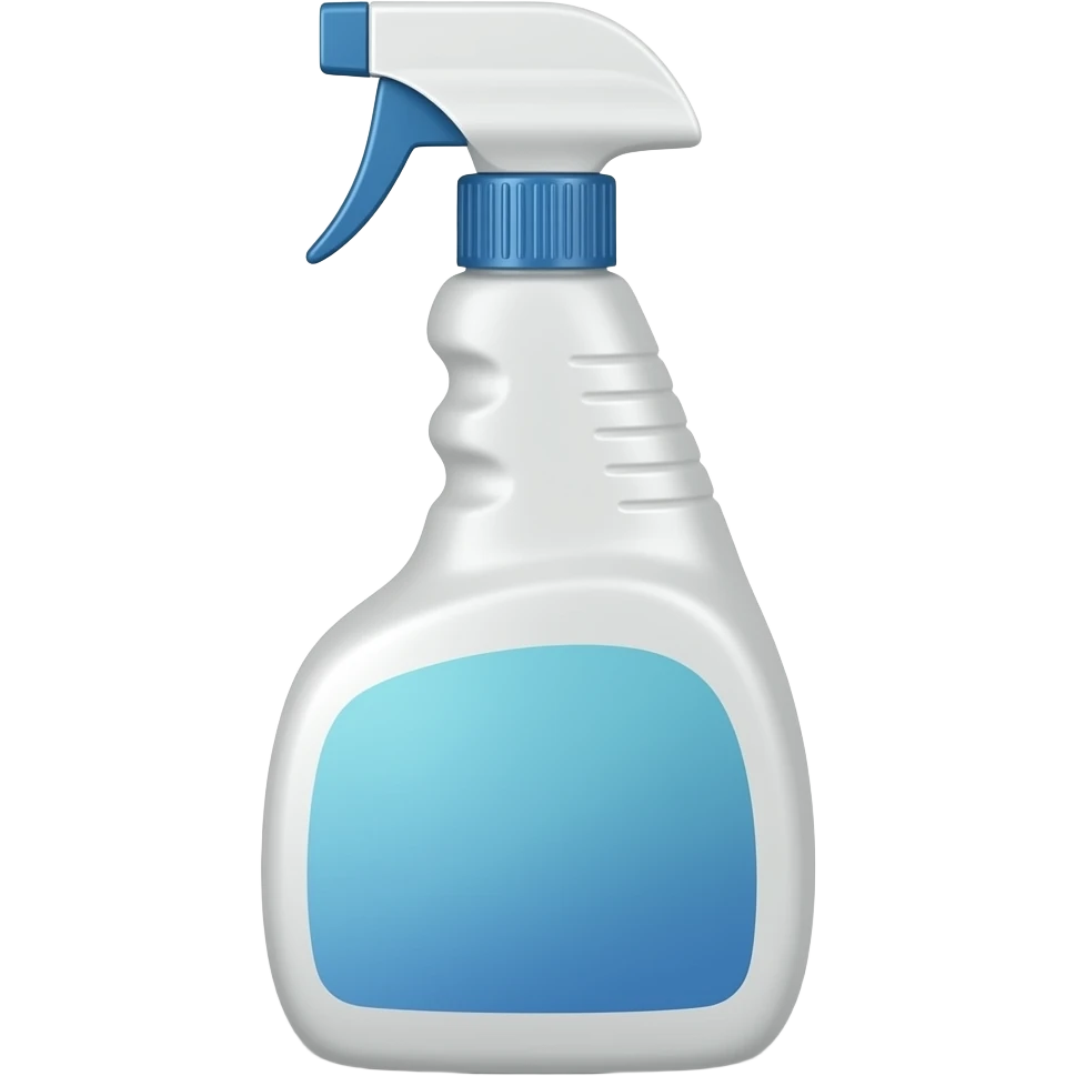 Cleaner pumping bottle emoji