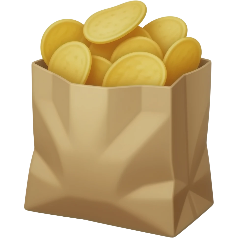 chips bag emoji
