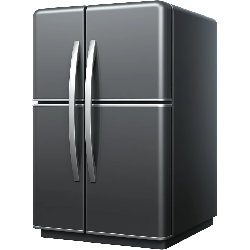 kühlschrank black emoji