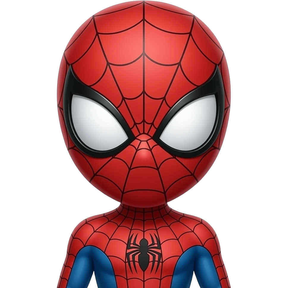 El hombre araña cute emoji