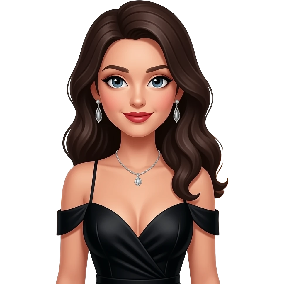 Seductive looking woman emoji