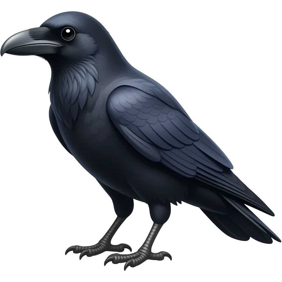 Raven emoji