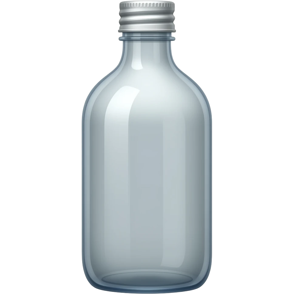 Empty bottle emoji