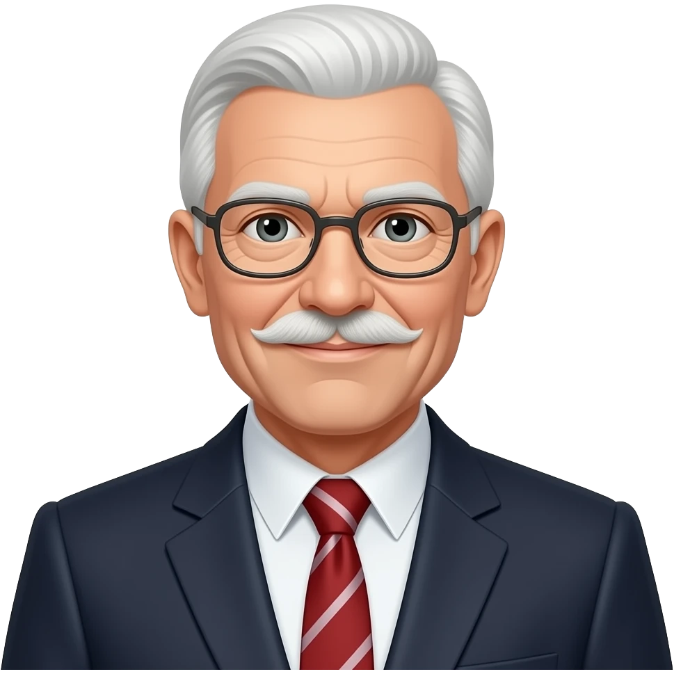 old men in suit emoji