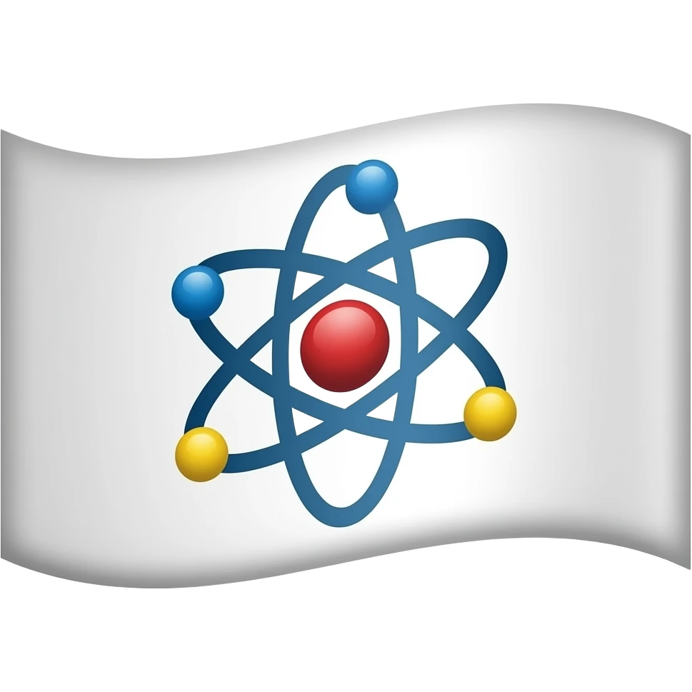 Atom flag emoji