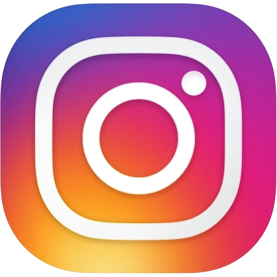 instagram logo used time emoji