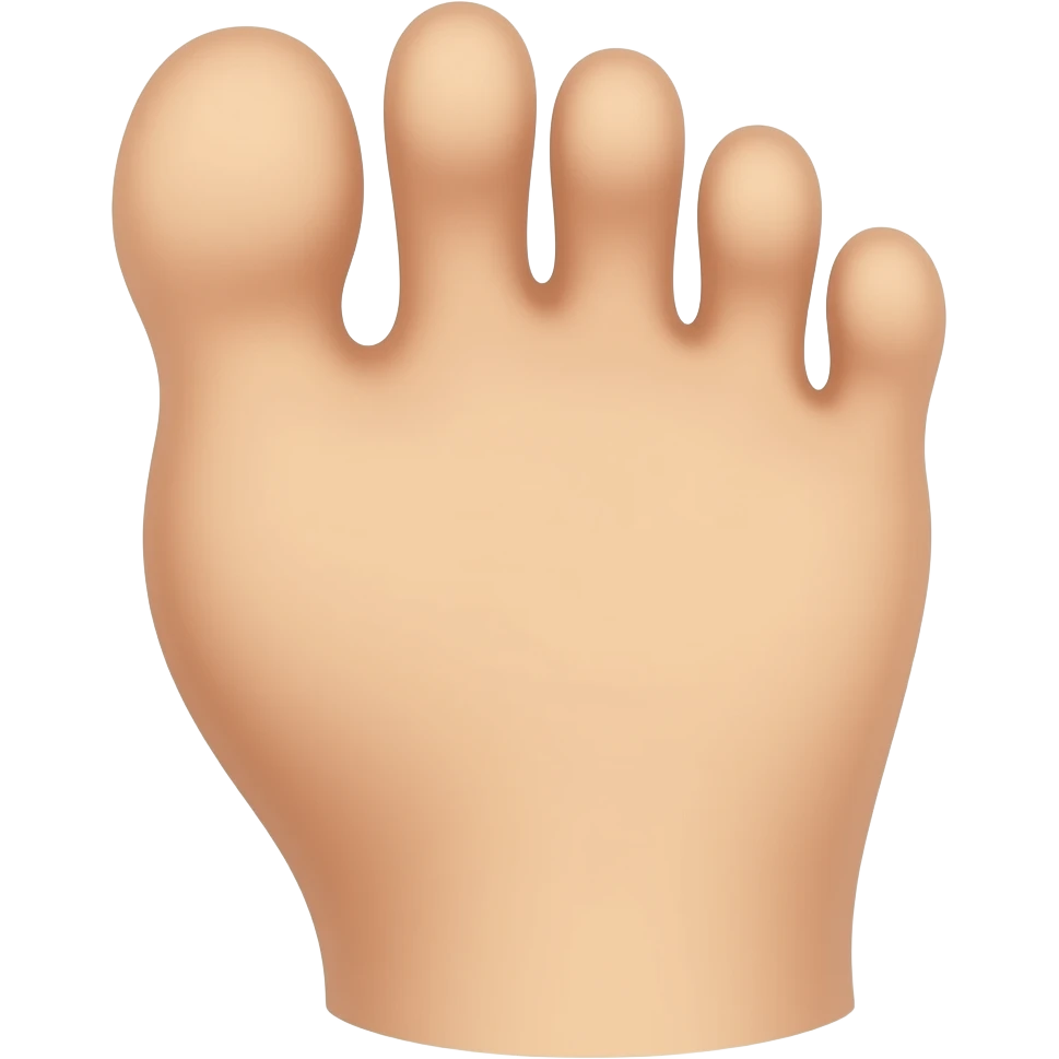 toe emoji