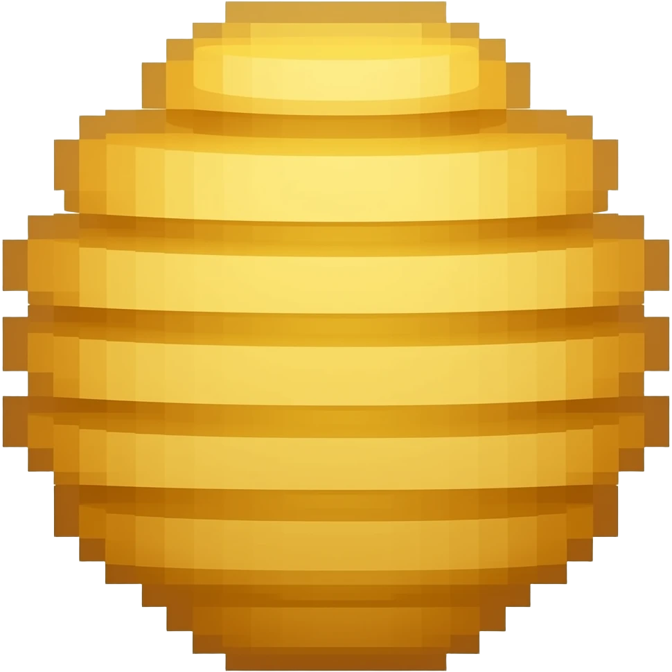 pixels and honey emoji