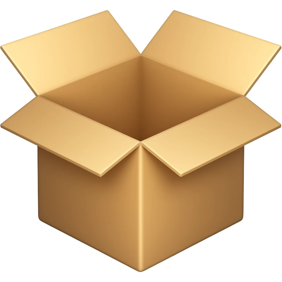 3D box emoji