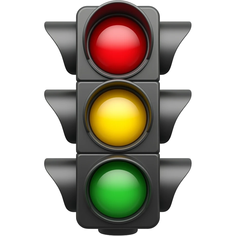 traffic light make it simple emoji