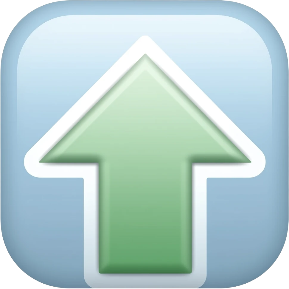 up arrow emoji