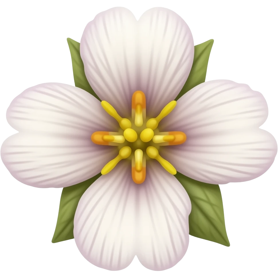 нарисуй цветы asperugo procumbens emoji