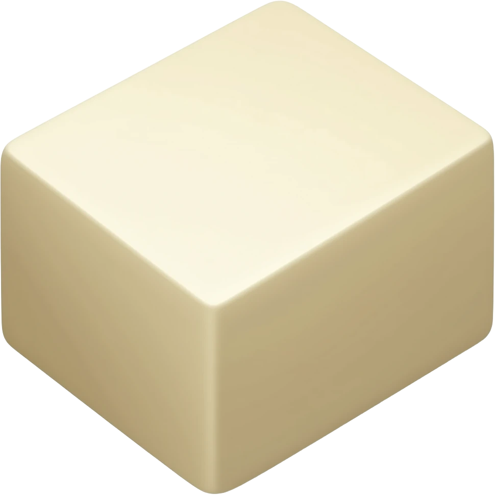 rectangular block tofu emoji
