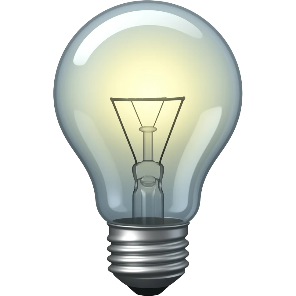 electric bulb emoji