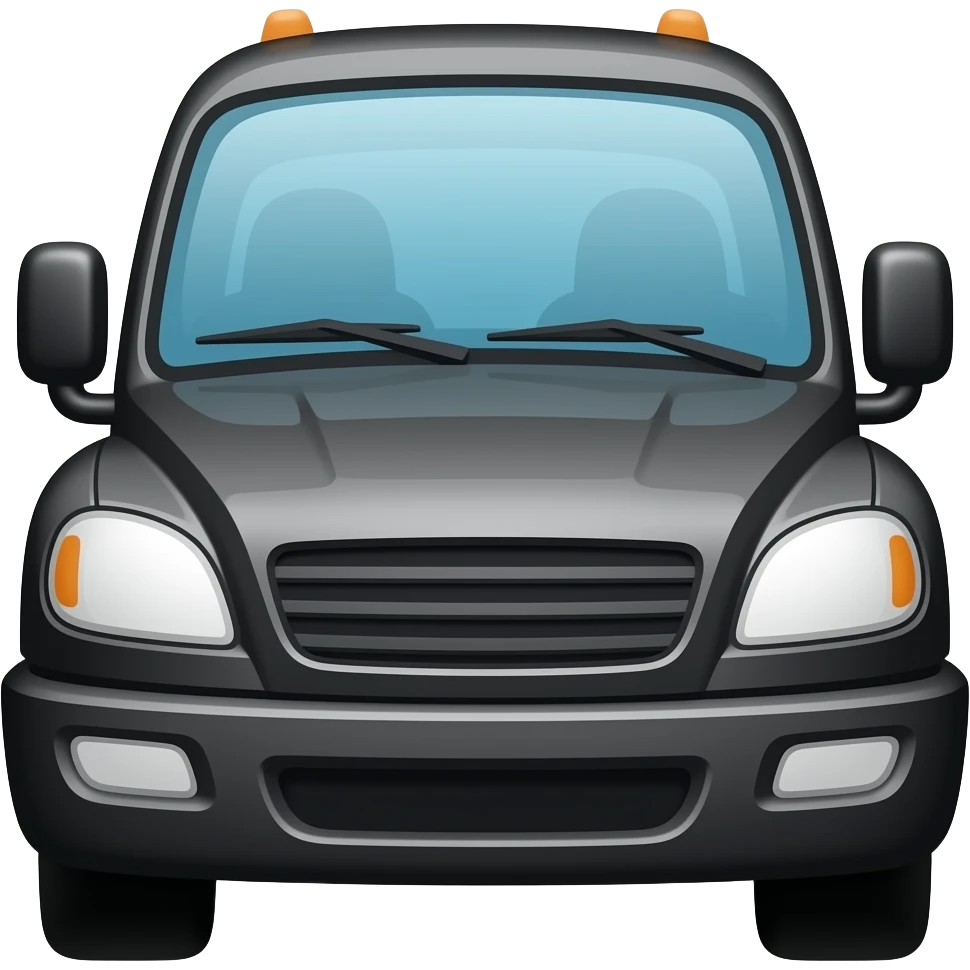 camioneta negra emoji