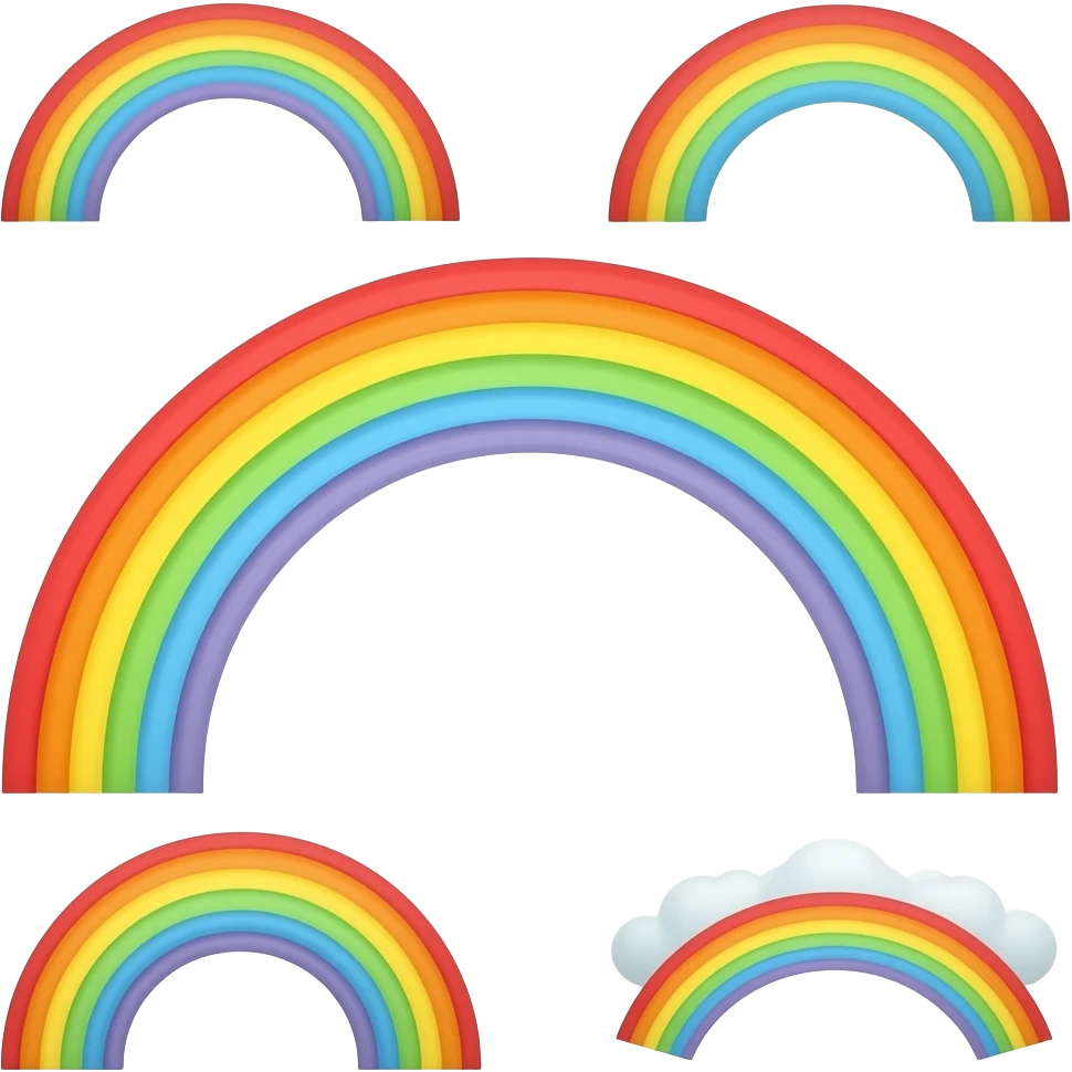 rainbows emoji