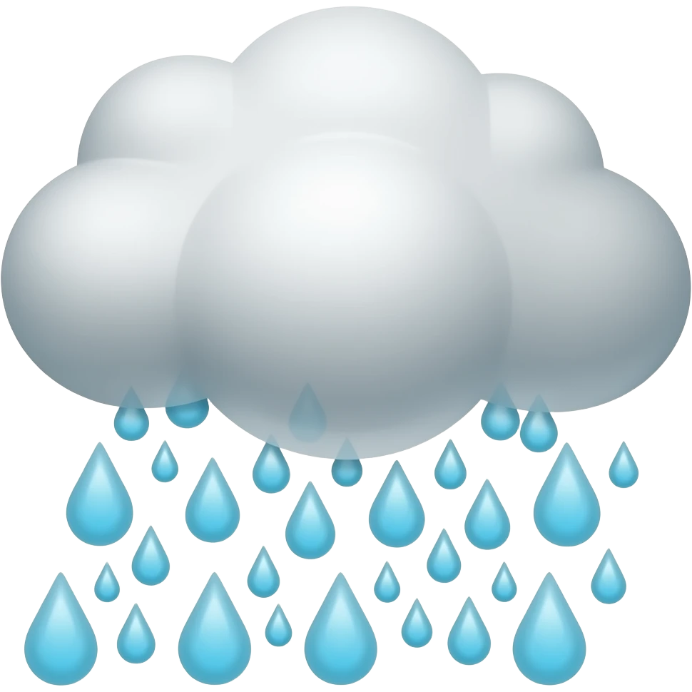 Rain emoji | AI Emoji Generator