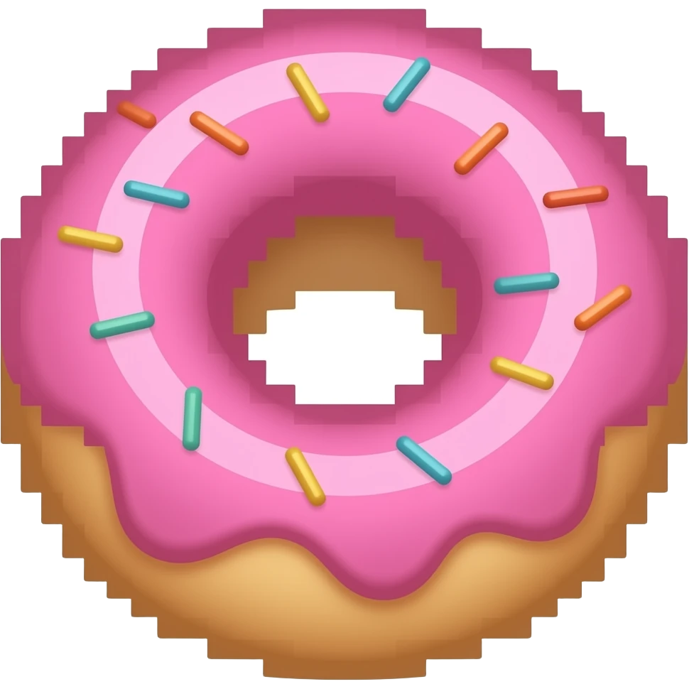 pixelated_donut emoji