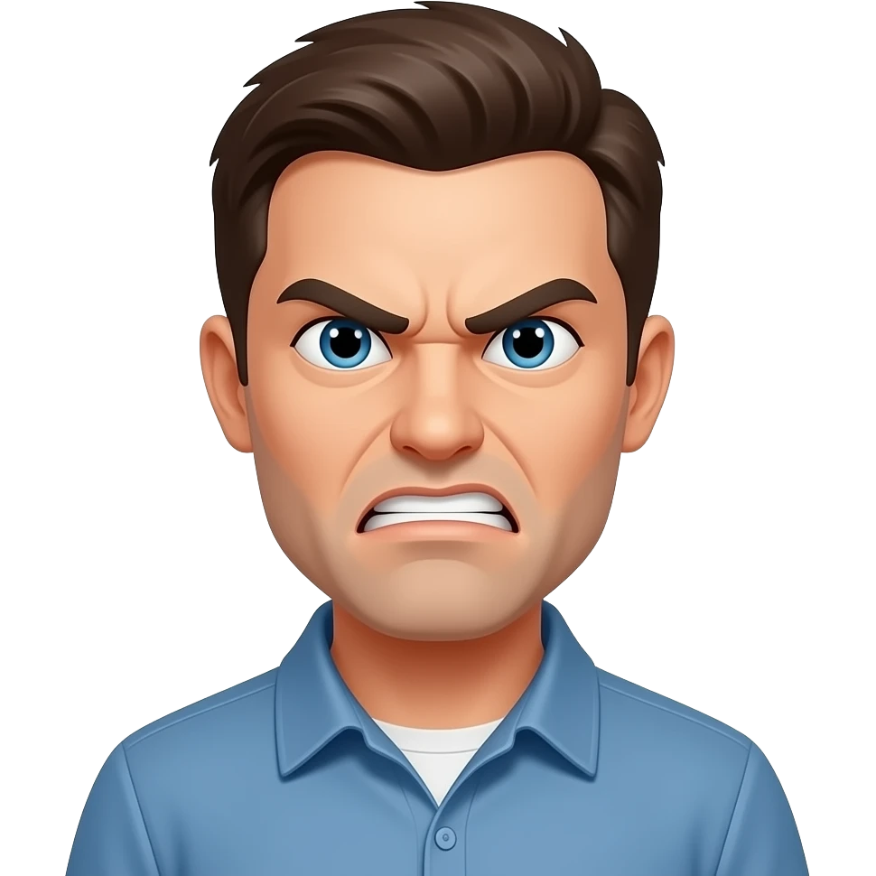 Angry emoji
