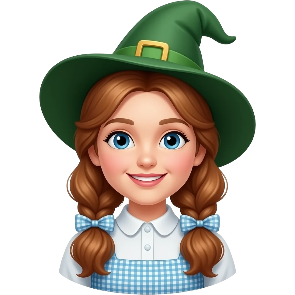 a medium shot of wizard of oz emoji