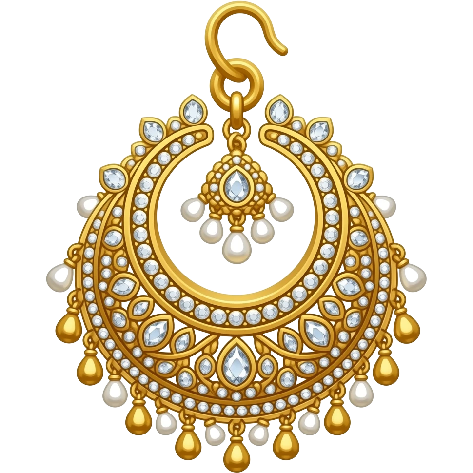 Big jhumka emoji