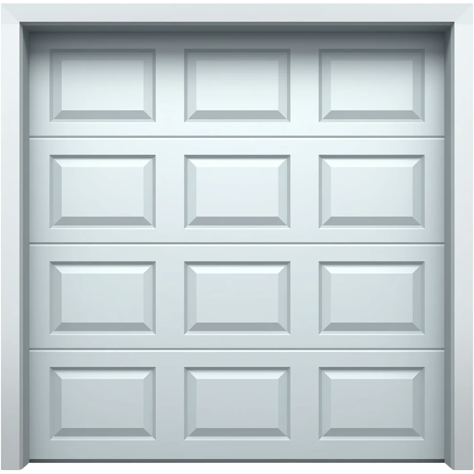 make the garage door open, and get rid of the background emoji