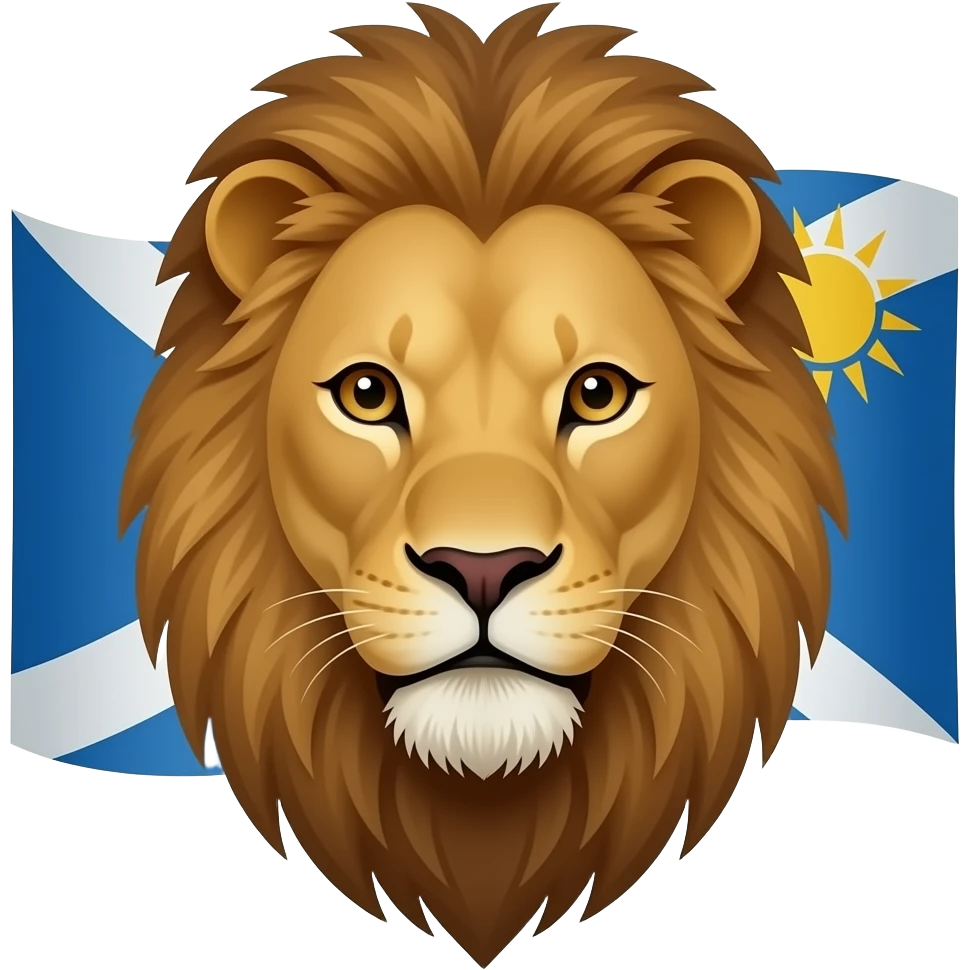 شیر خورشید پرچم emoji