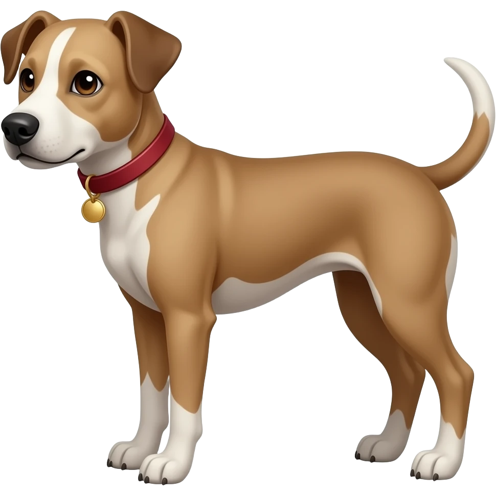 Killed dog emoji